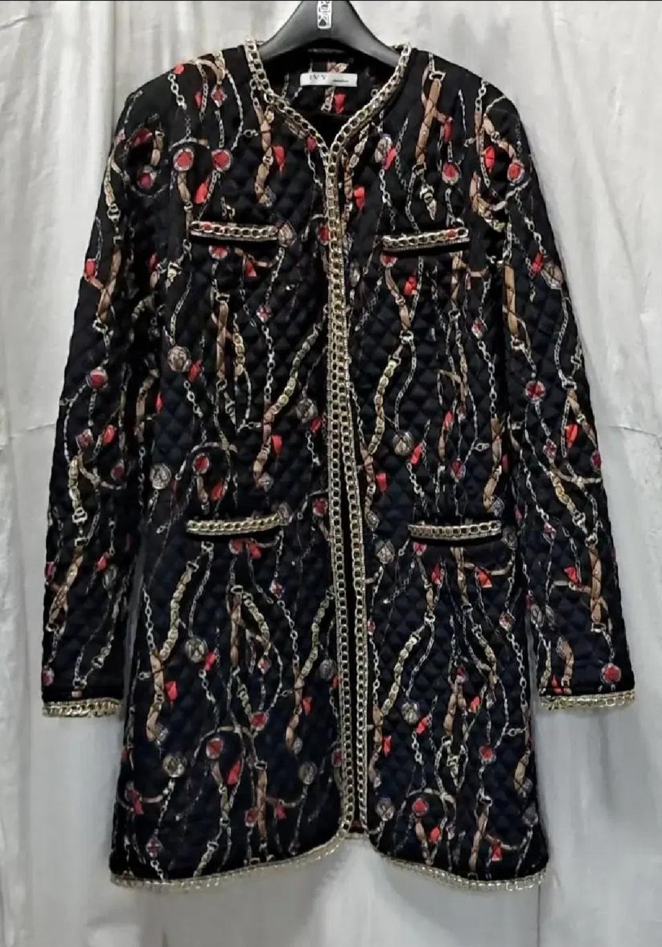 퀼팅 누빔 자켓