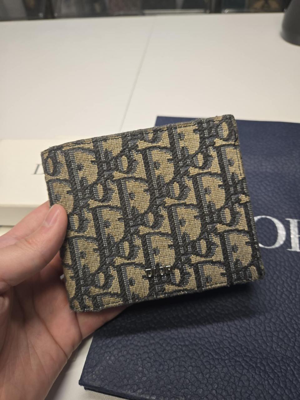 [정품]디올 오블리크 반지갑