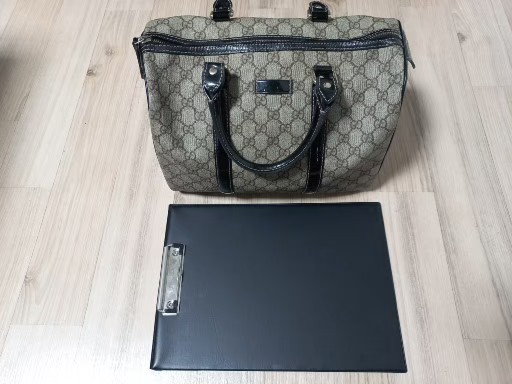 구찌 pvc 보스턴백