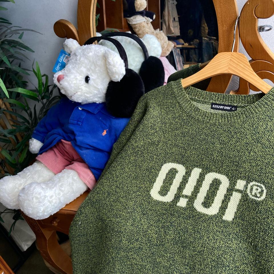 오아이오아이 보카시 니트