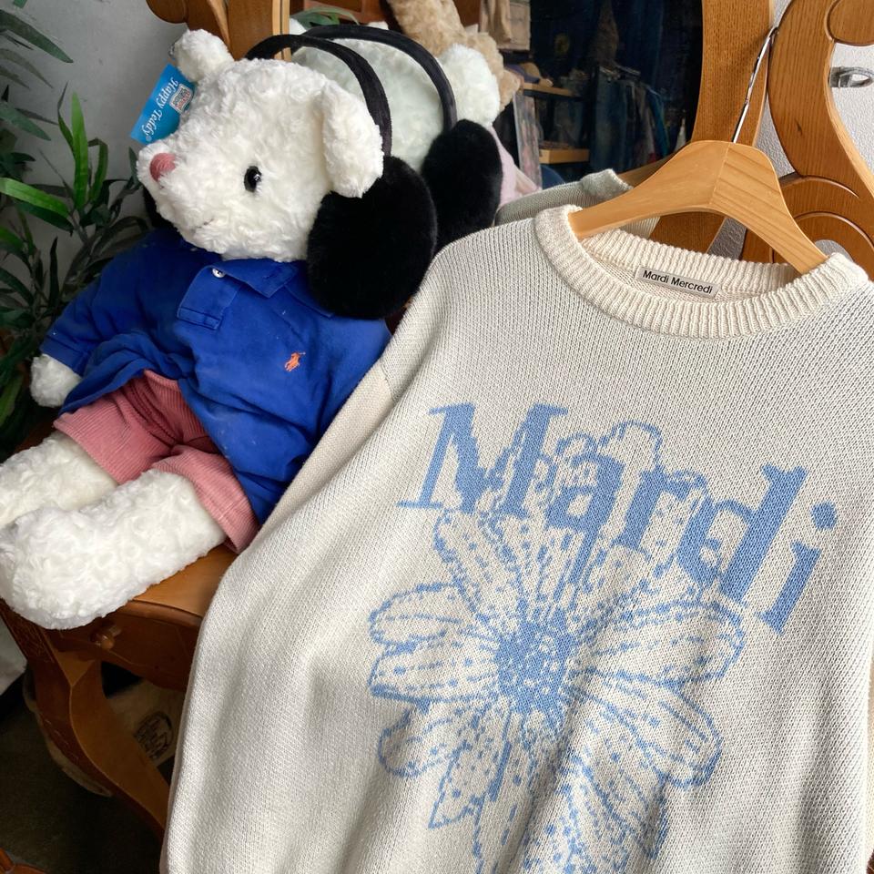 마르디 플라워 니트