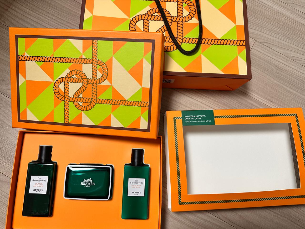 에르메스 오도렌지 베르테 바디 3종 새상품