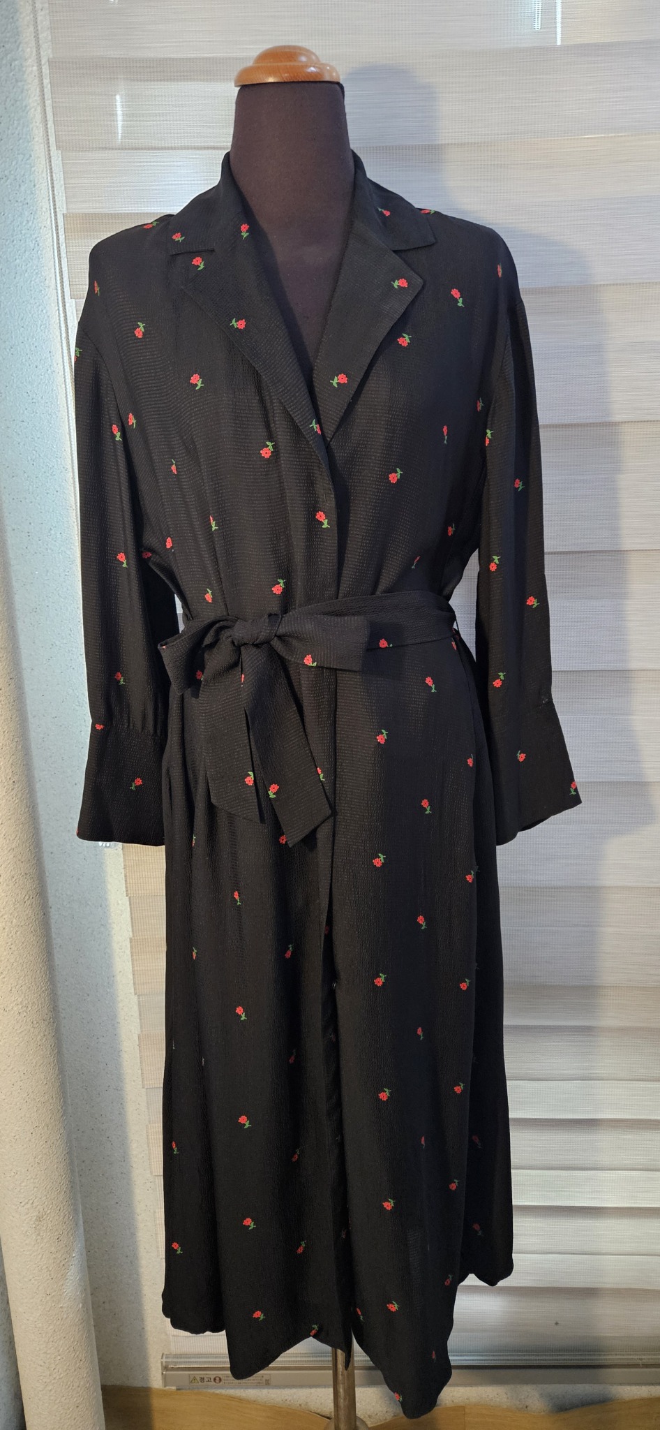 베네통 블랙 원피스