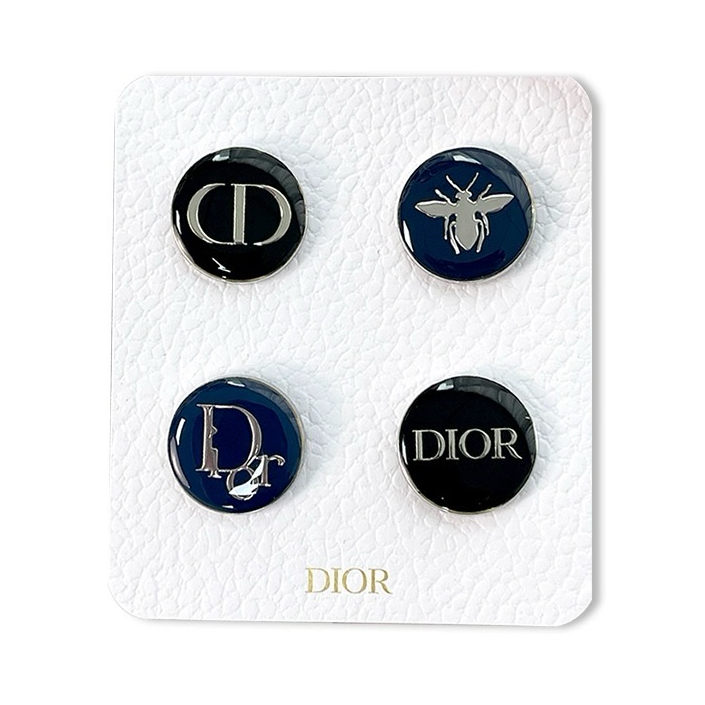 무배) 디올 남여공용 핀브로치 4종 세트
