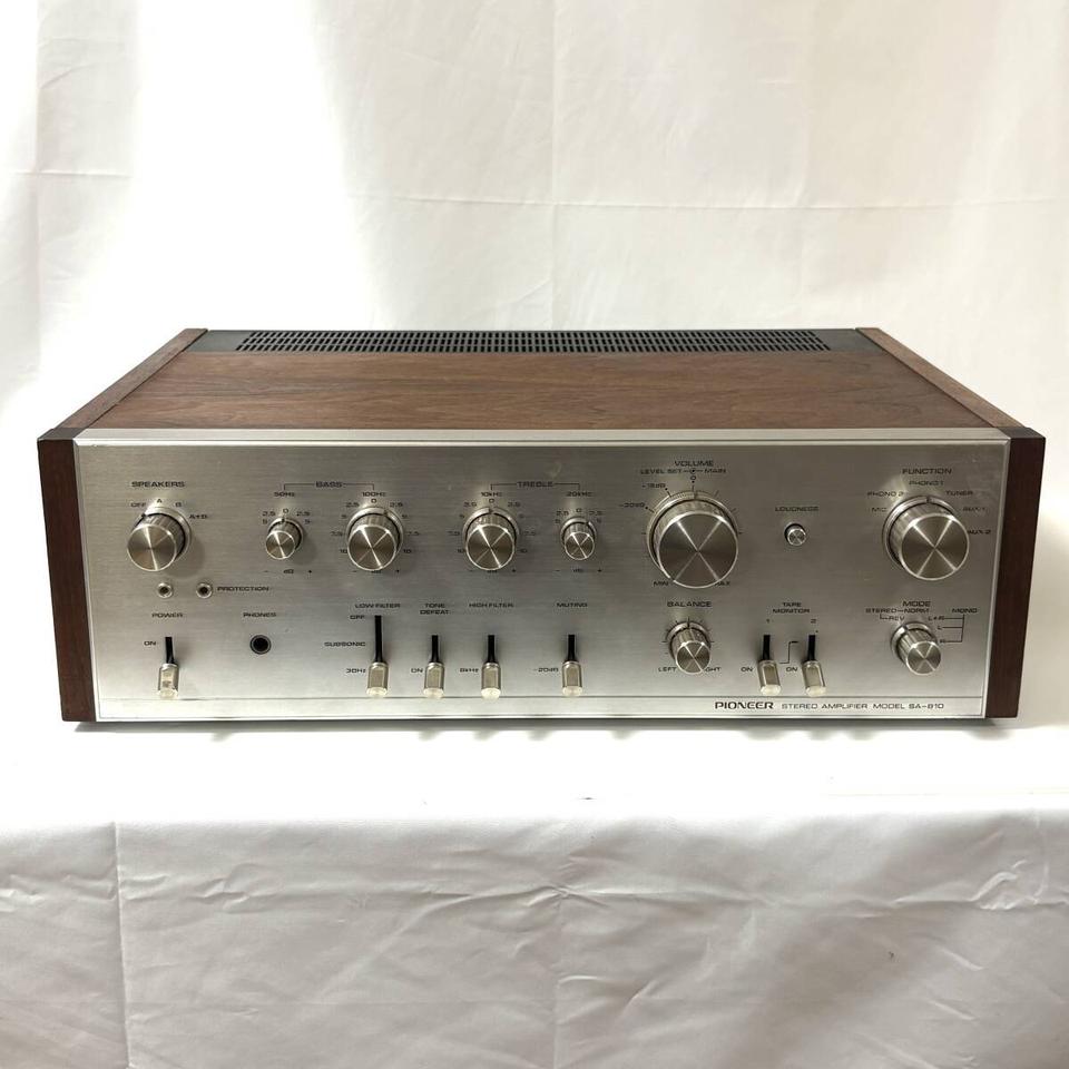 Pioneer 프리 메인 앰프 SA-810 완동품