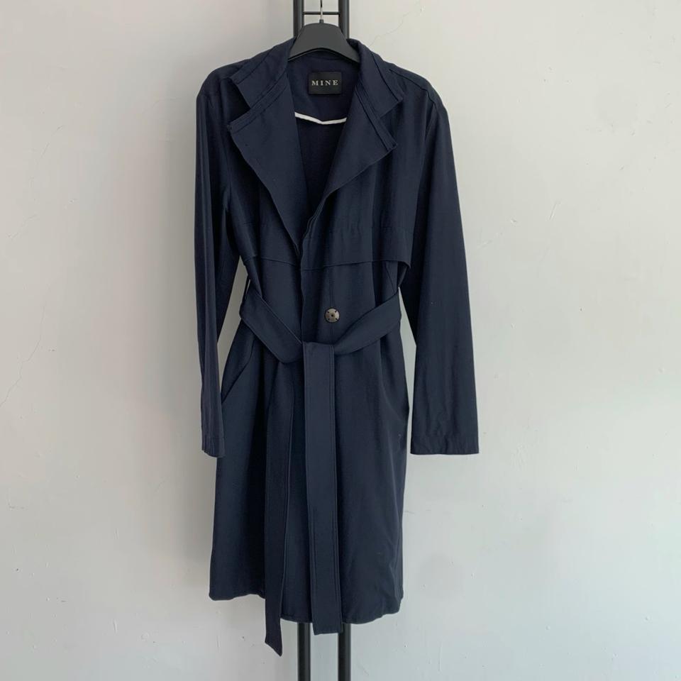 정품 한섬 마인 MINE 트렌치 코트 간절기용