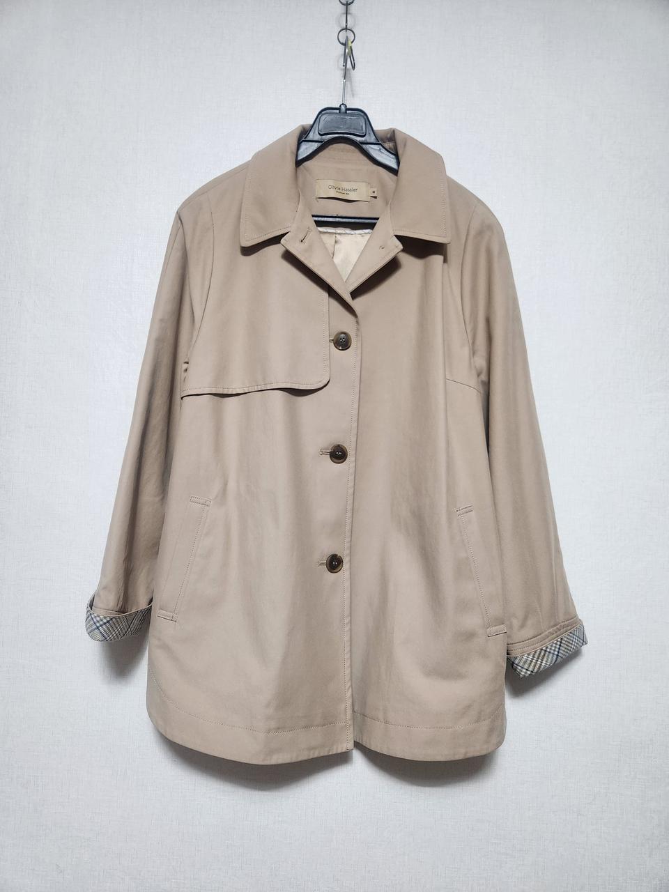 여 올리비아하슬러 하프 트렌치코트 ㅡ66