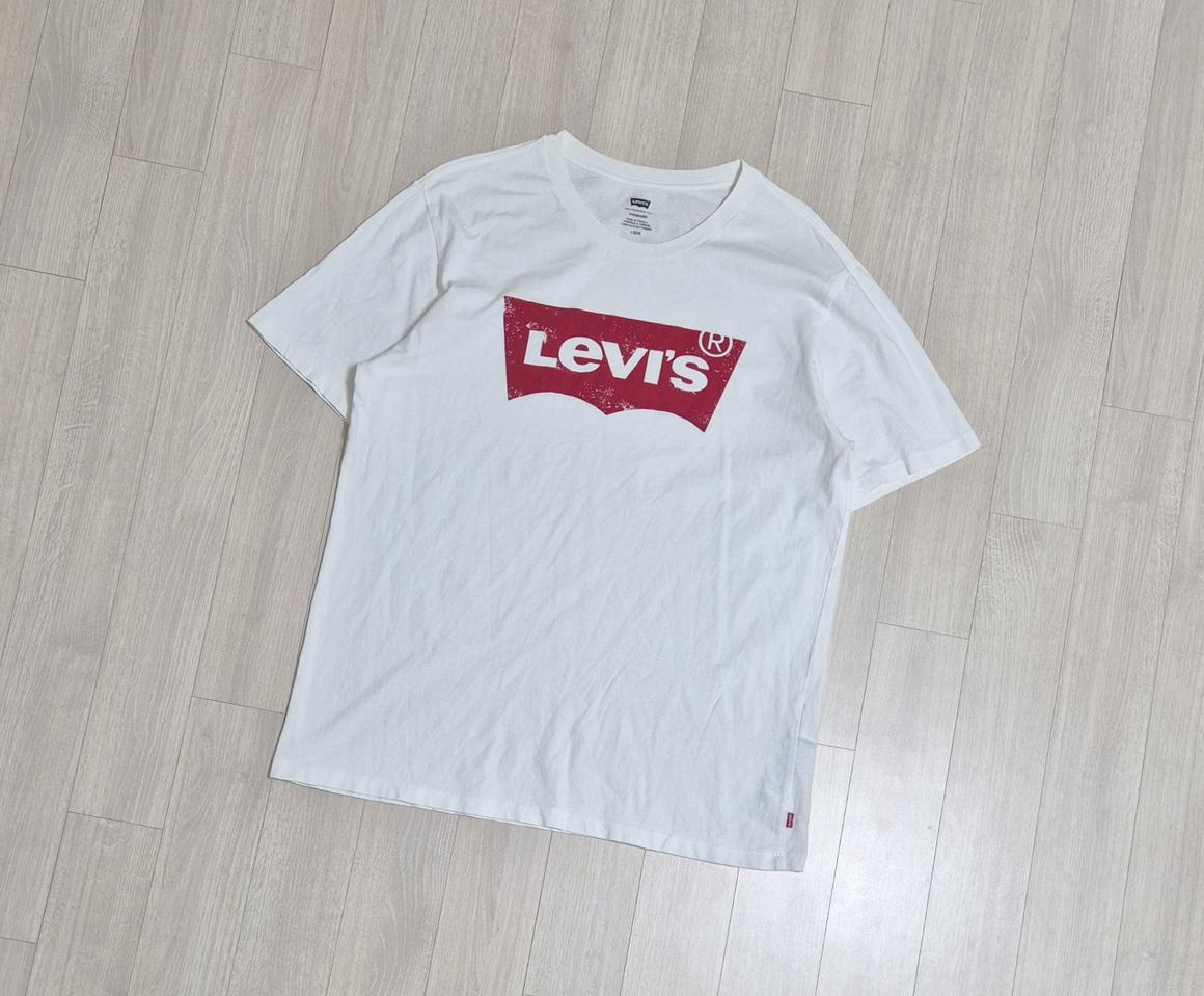 리바이스 빅로고 스탠다드핏 반팔티