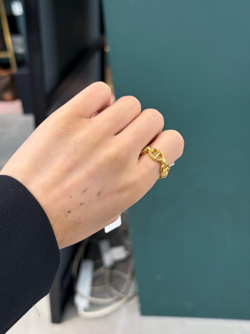 디올 CD NAVY 반지