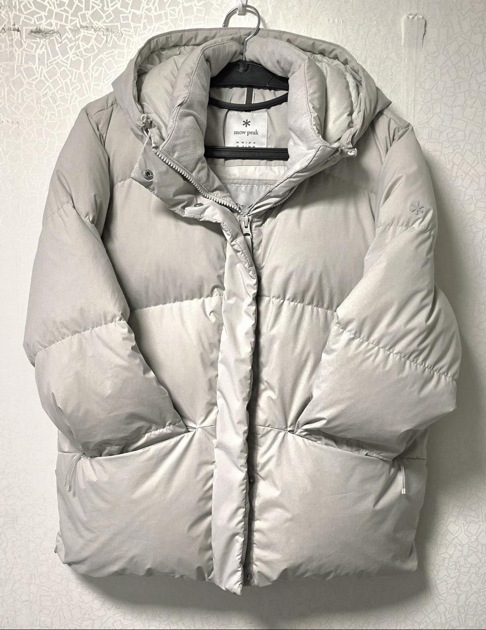 스노우피크 snow peak 프로 후드 헤비 구스다운 여성 90(66)