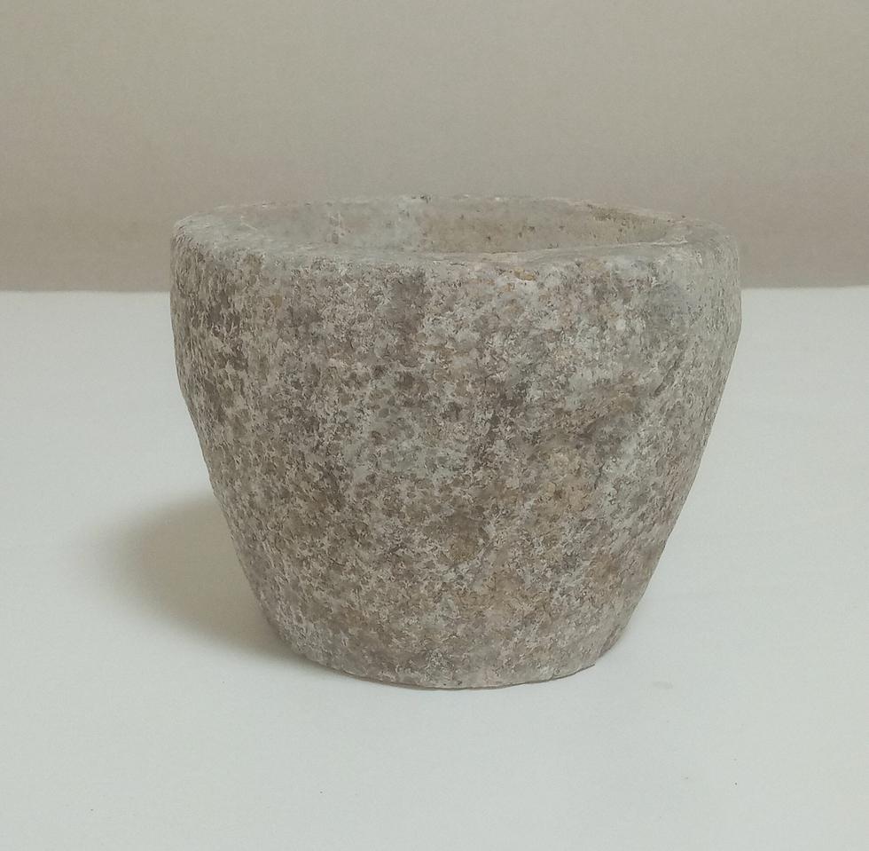 돌 약절구 (3) / 연대 오래된 골동품 약절구