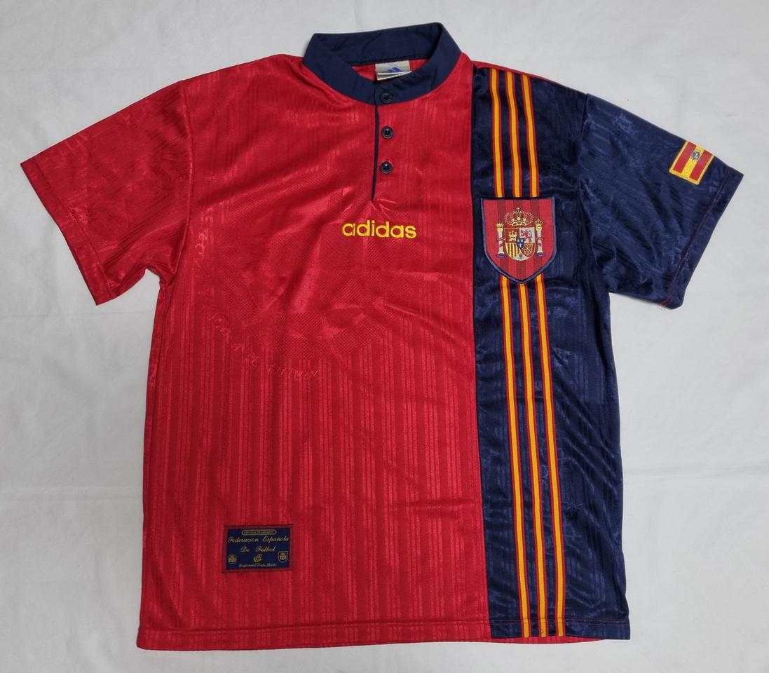 스페인 국대 올드 홈 노마킹 유니폼 팝니다