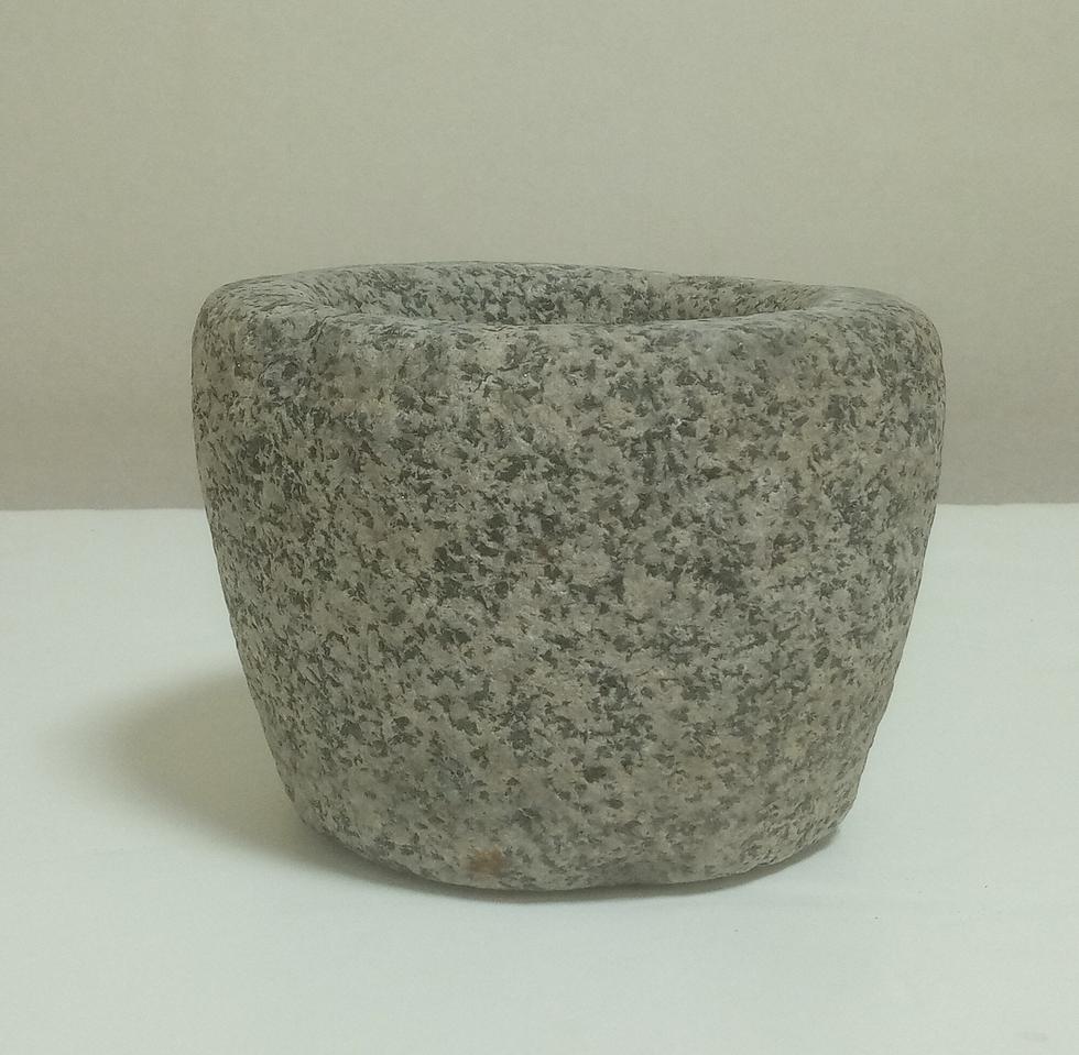 돌 약절구 (6) / 연대 오래된 골동품 약절구