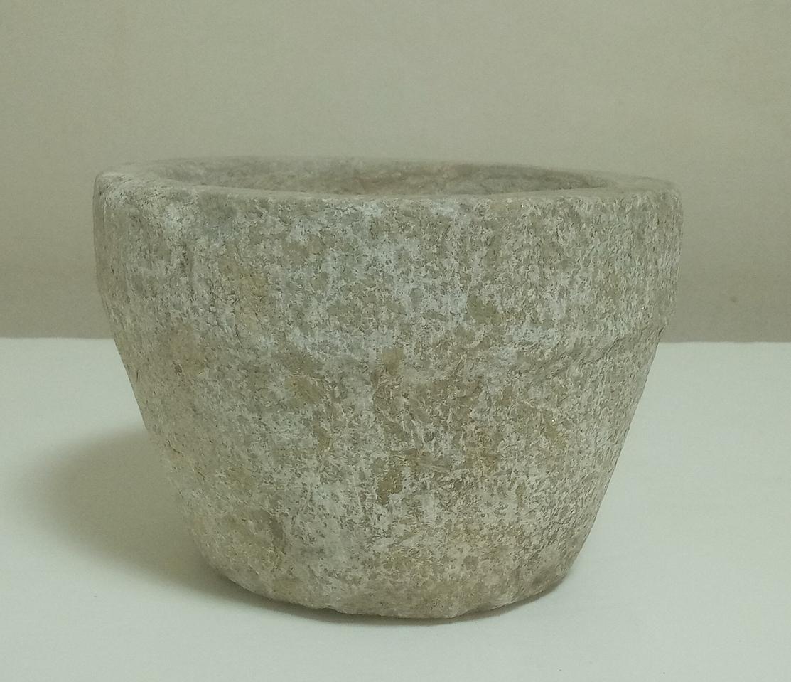 돌 약절구 (7) / 연대 오래된 골동품 약절구