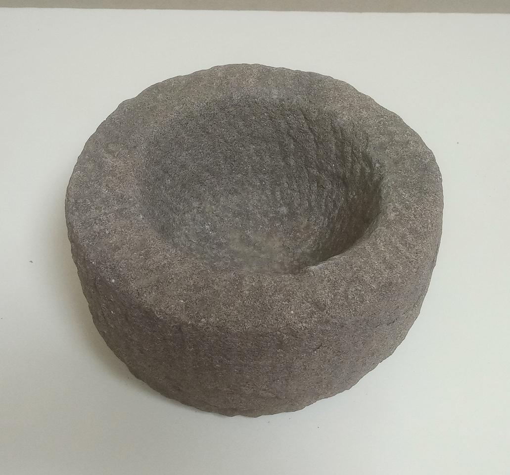 돌 약절구 (8) / 연대 오래된 골동품 약절구