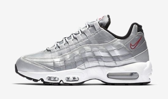 나이키 에어맥스95 실버 275