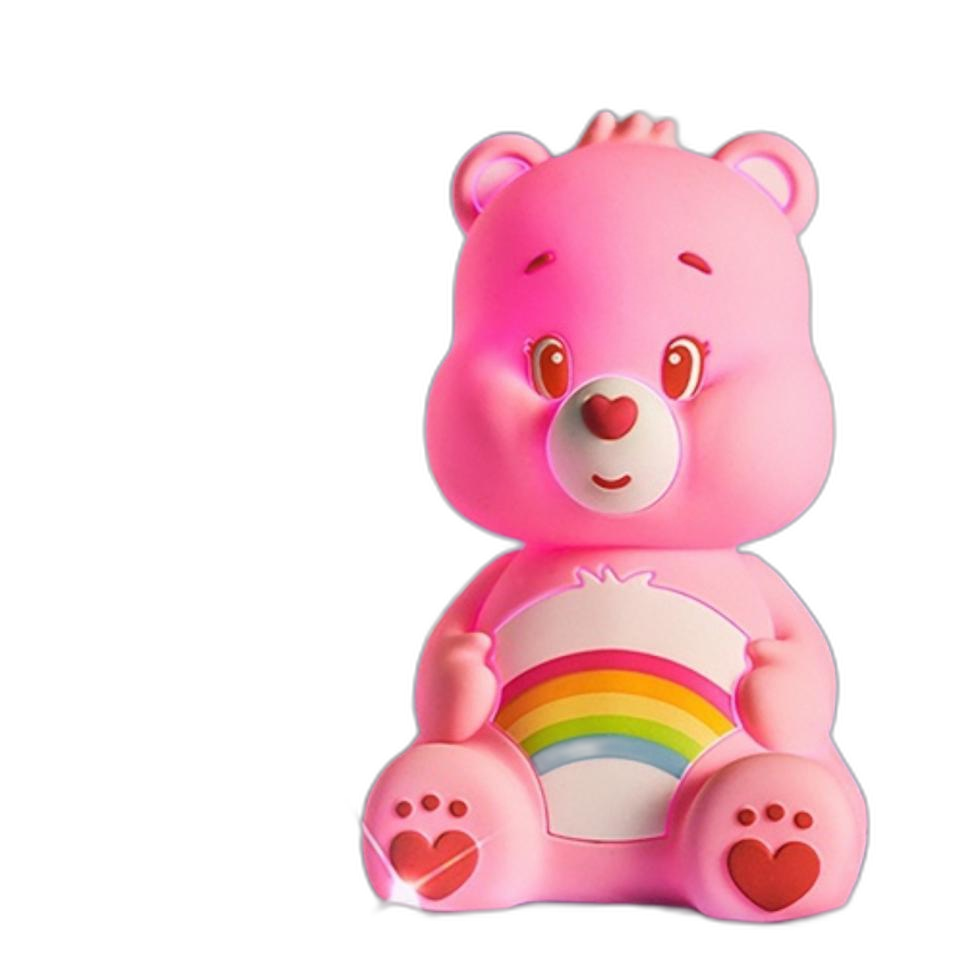 케어베어 곰돌이 무드등 핑크