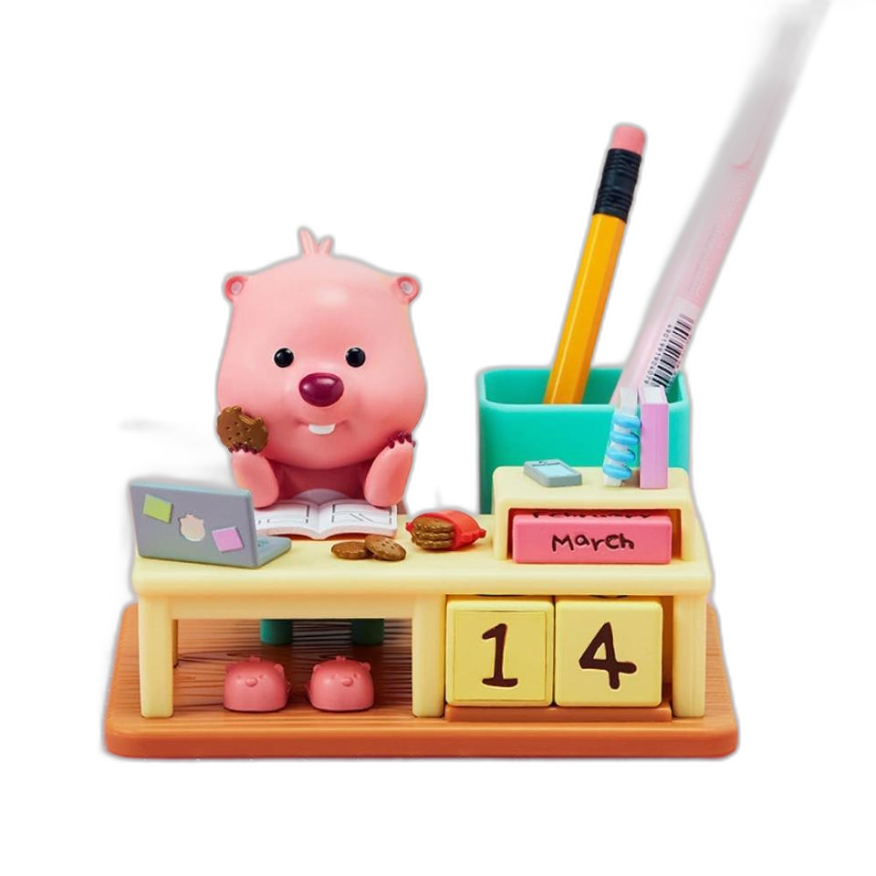 잔망루피 피규어 캘린더 만년달력