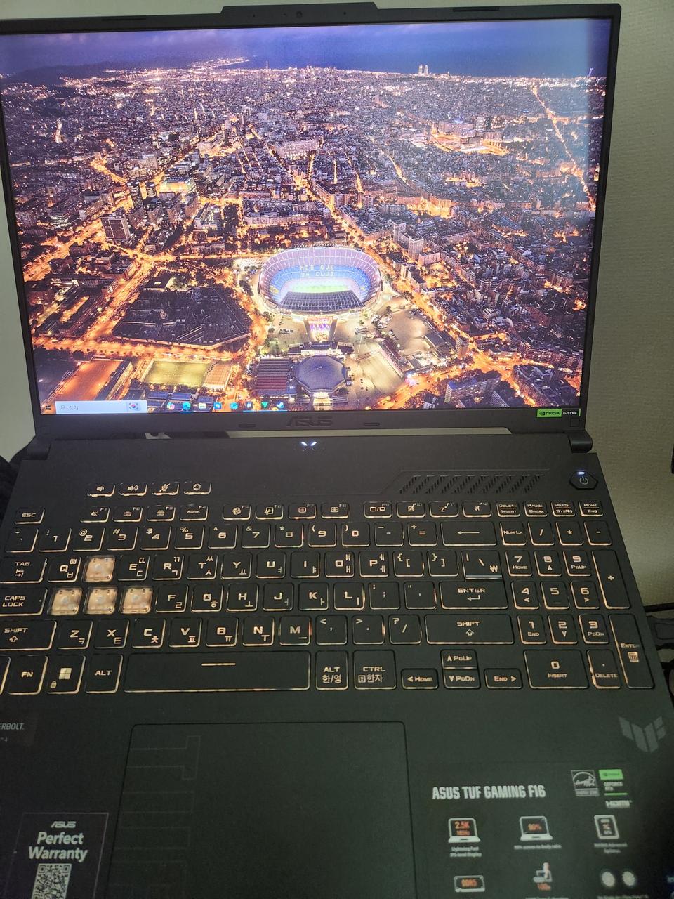 asus게이밍 노트북 팝니다