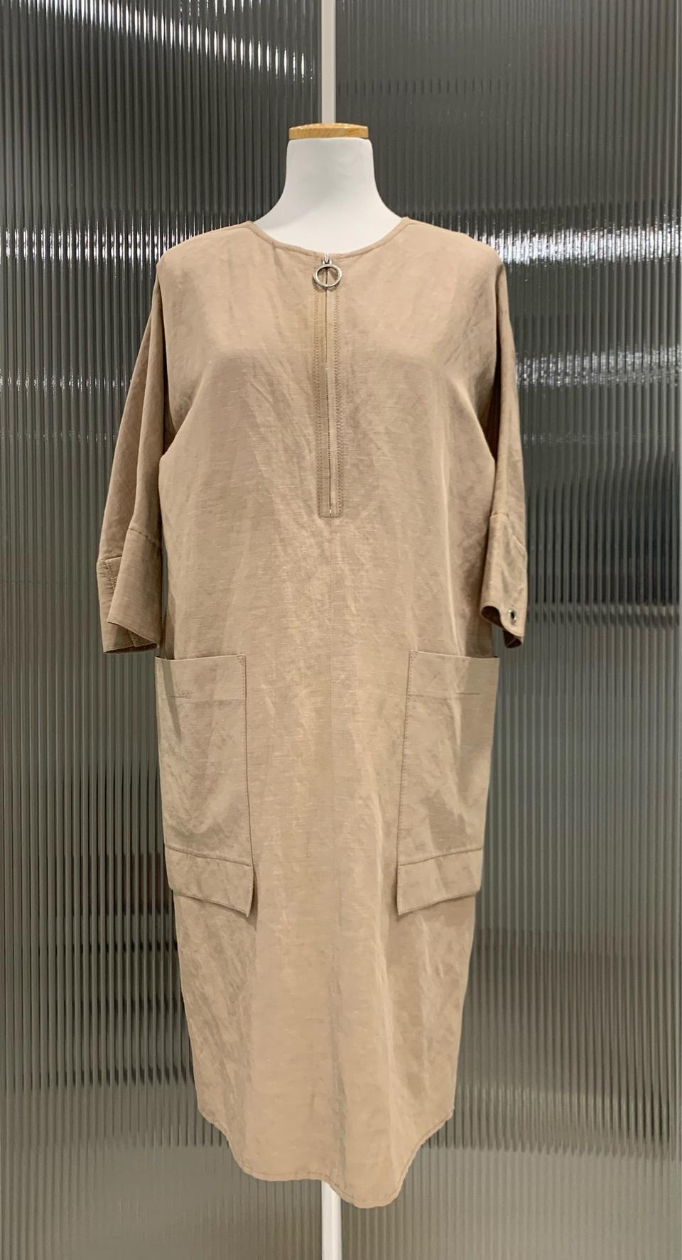 쁘렝땅 린넨 블렌드 원피스 (55 66)