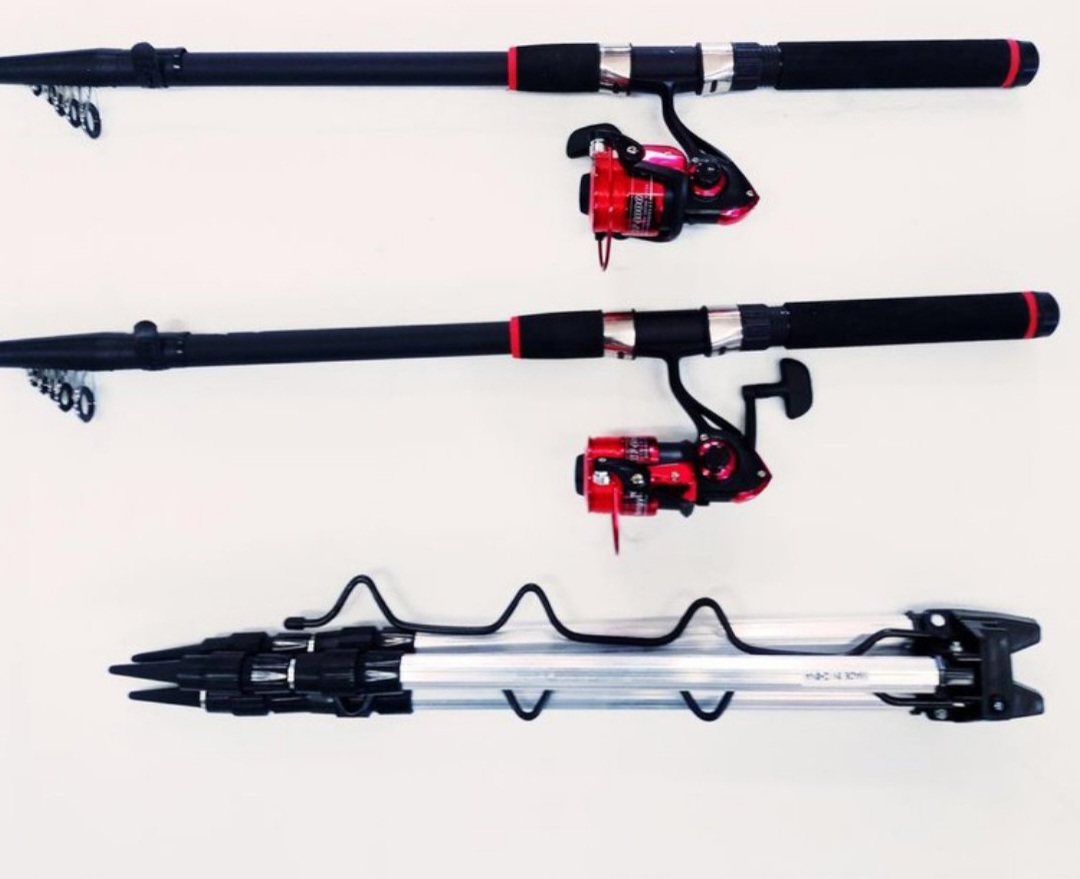 원투낚시대3.6m2대+5000번릴2대+릴줄+삼각받침대,민물,바다