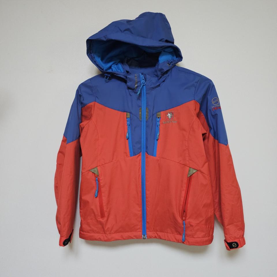 블랙야크키즈 바람막이 후드집업 130