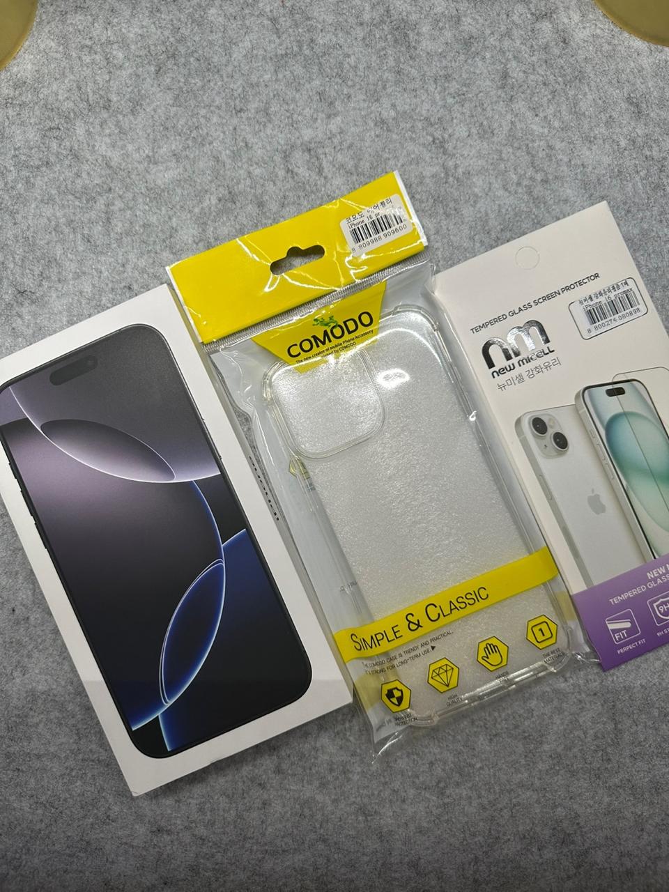 미개봉 아이폰16프로맥스 블랙티타늄 256G