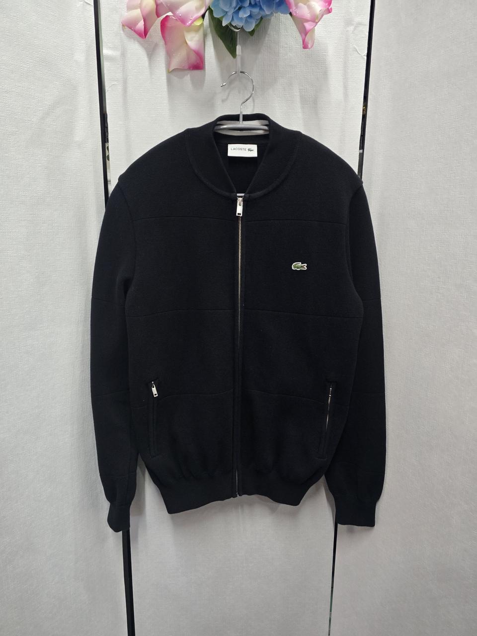 ♦라코스테베이직풀집업가디건