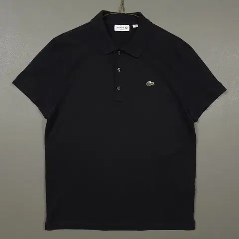 100) 라코스테 신형 크록 스트레치 반팔티 카라티 폴로 셔츠 슬림핏