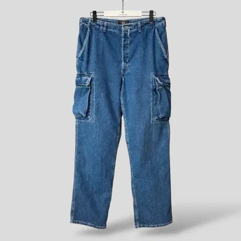 (33)90s RRL 더블알엘 카고 데님팬츠 USA