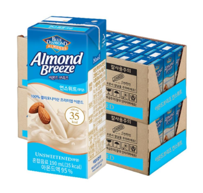 아몬드브리즈 언스위트 190ml 48팩
