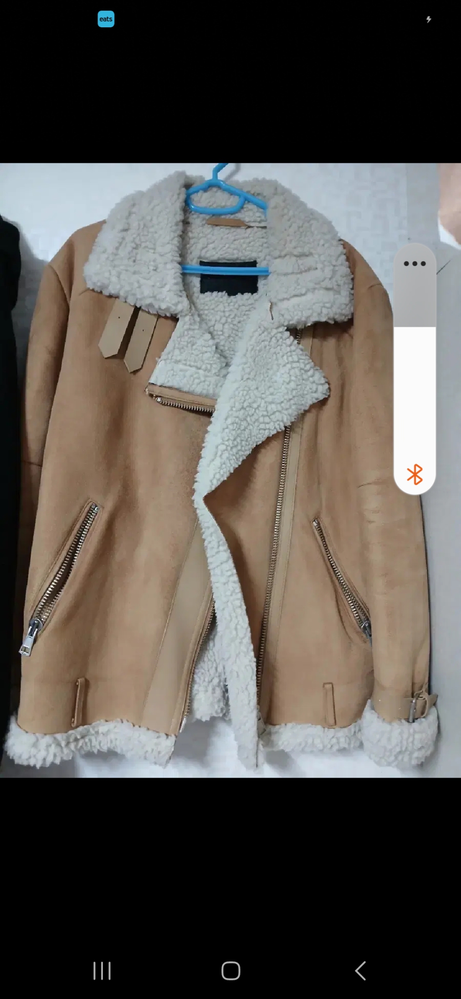 무신사 mostwm 무스탕 자켓100