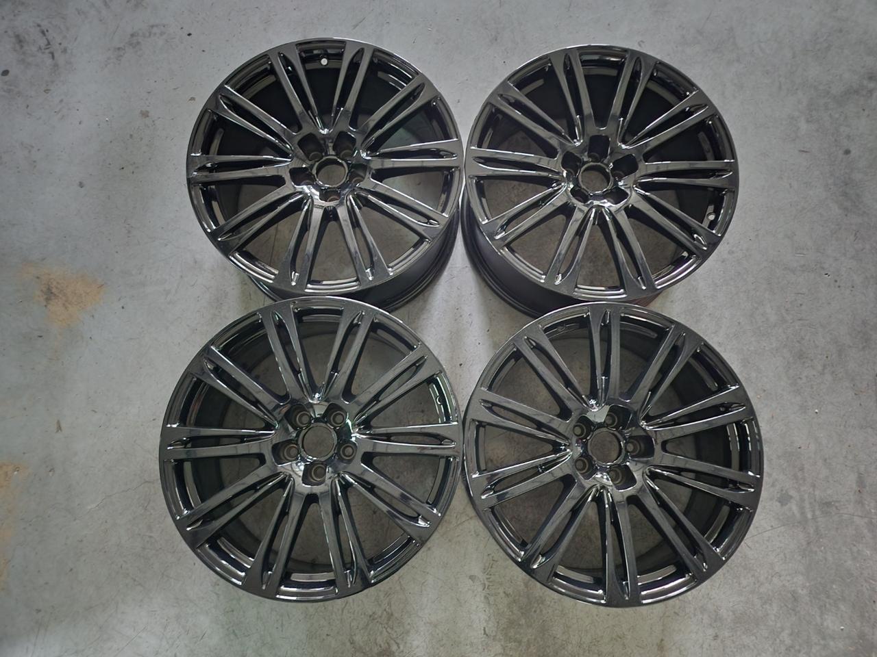 아우디 A7 프레스티지 20인치 블랙휠 순정휠 중고휠 팝니다