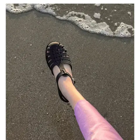 메듀즈st 젤리 샌들