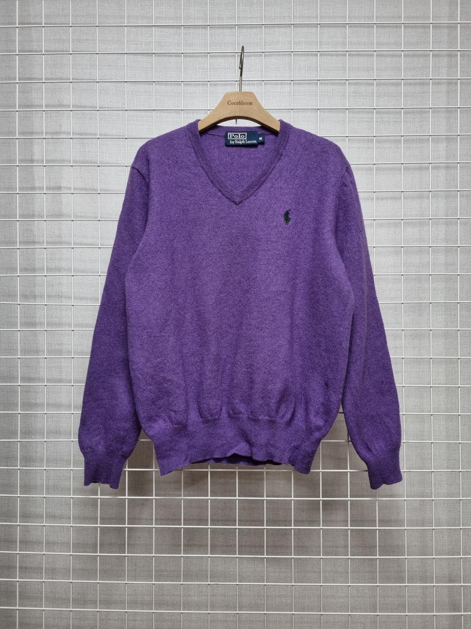 폴로 랄프로렌 니트 (퍼플)