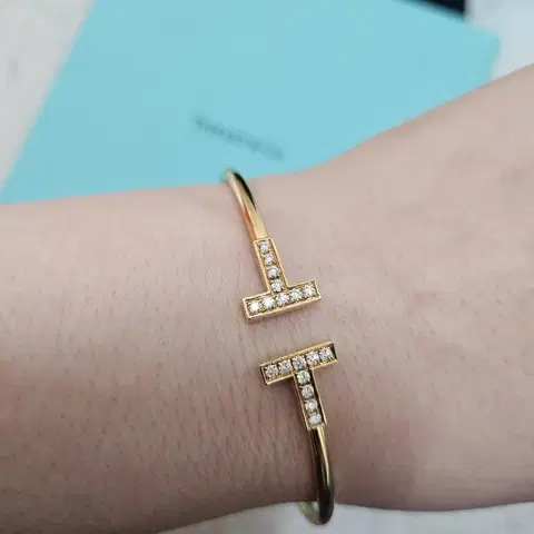 티파니 티팔찌 뱅글 다이아