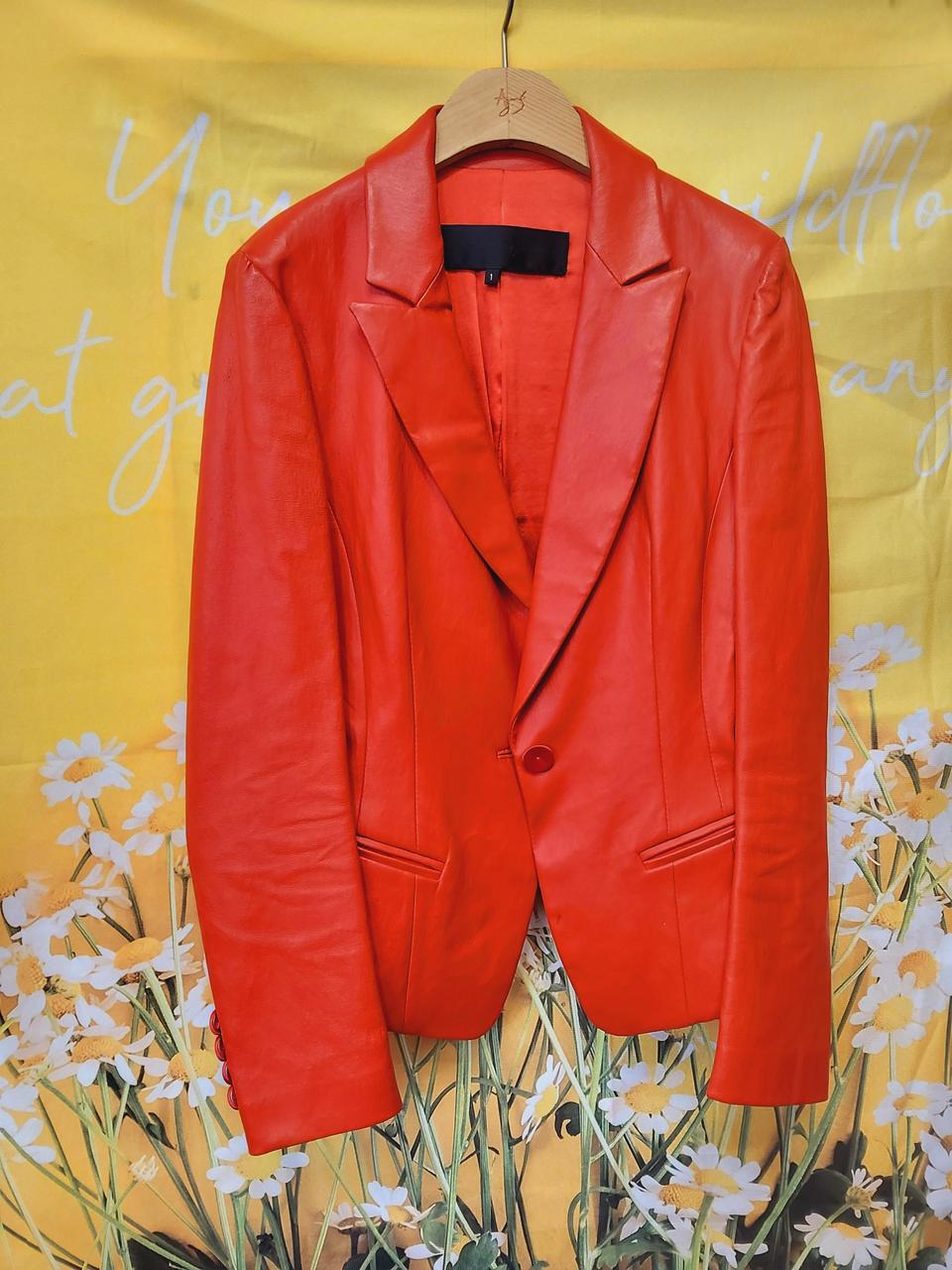 오브제 양가죽 자켓 85