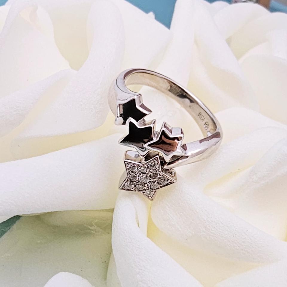 18k 골든듀 폴라리스반지