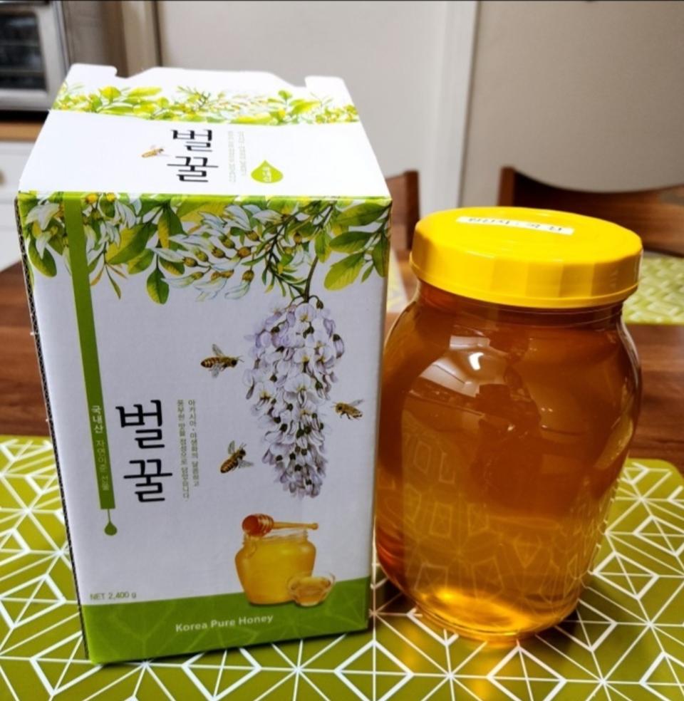 아카시아벌꿀2.4kg(택배 가능)24년햇꿀출시