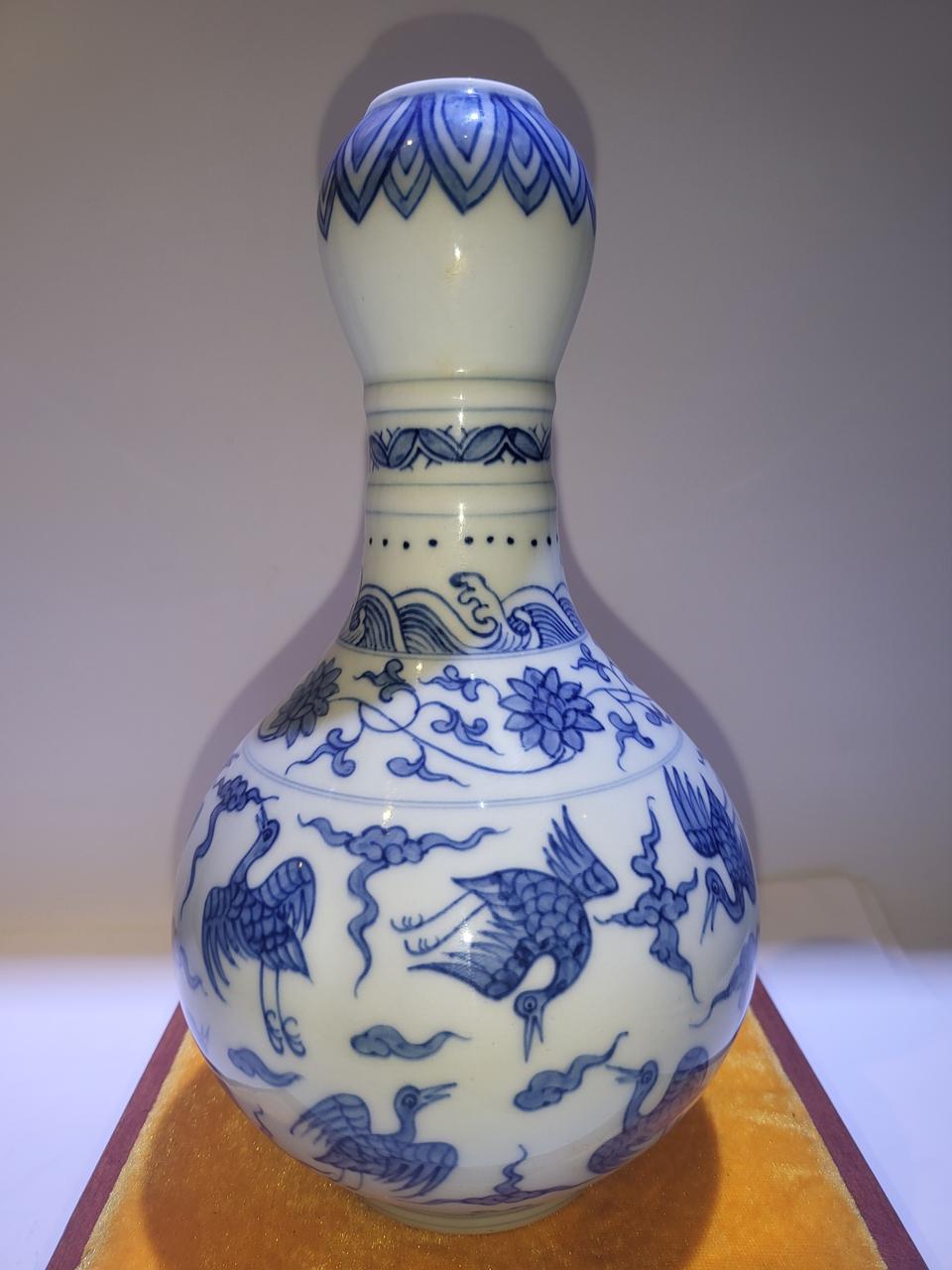 청화백자 박태 산두병