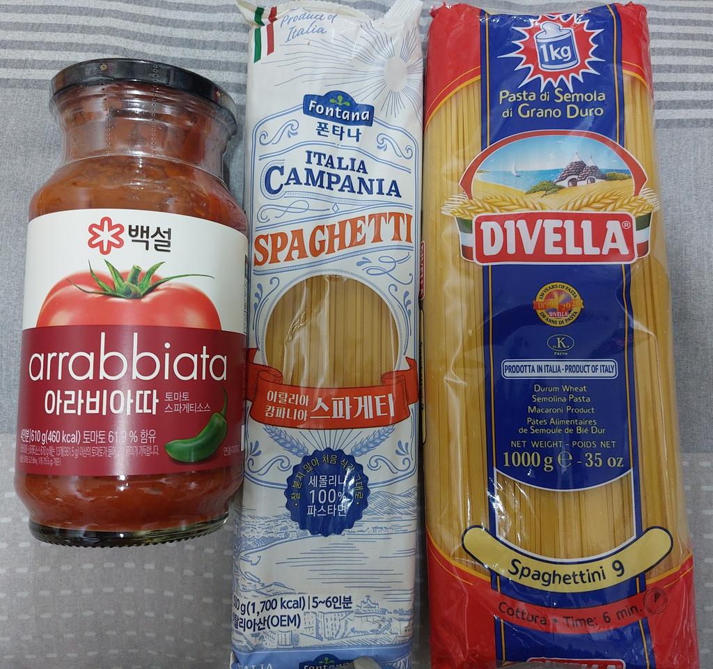 스파게티소스 스파게티면