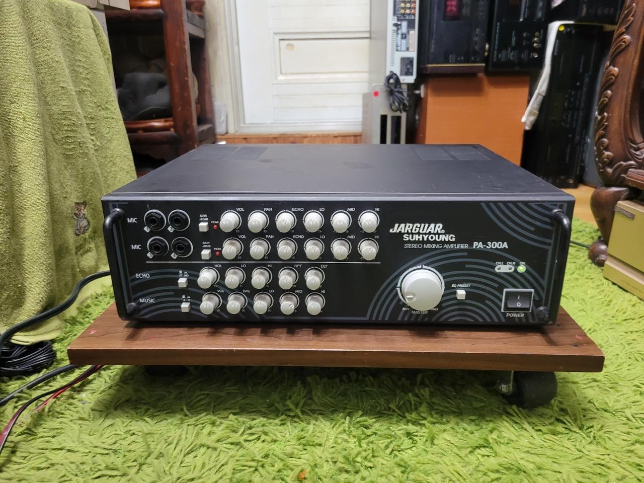 쟈가 PA 300A 노래방 앰프