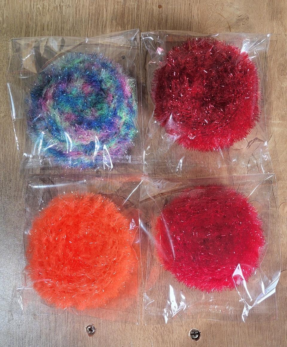 수제 호빵 수세미 개별포장 10개(무료배송)