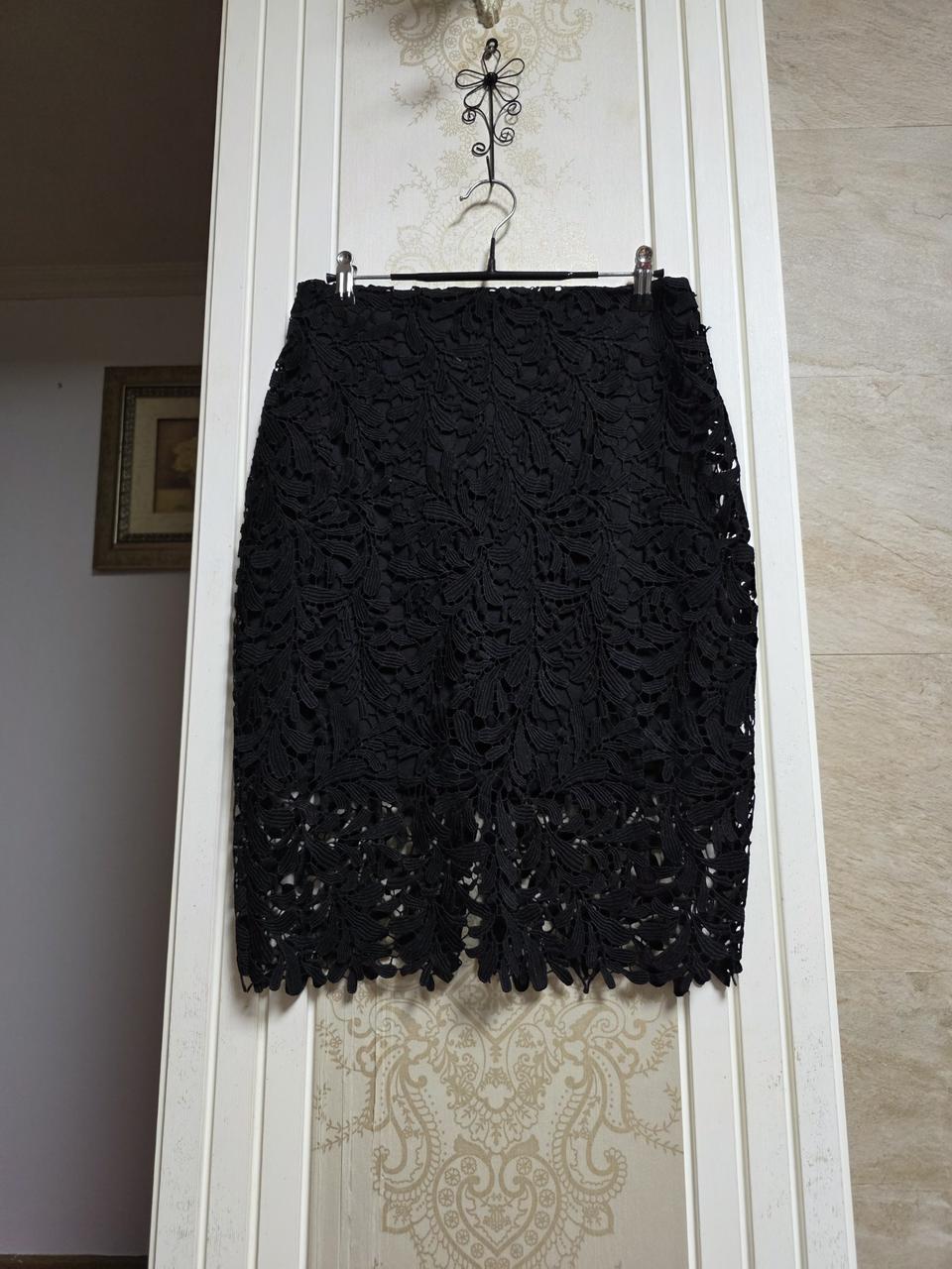 0407)탄탄 레이스 스커트 (새제품)