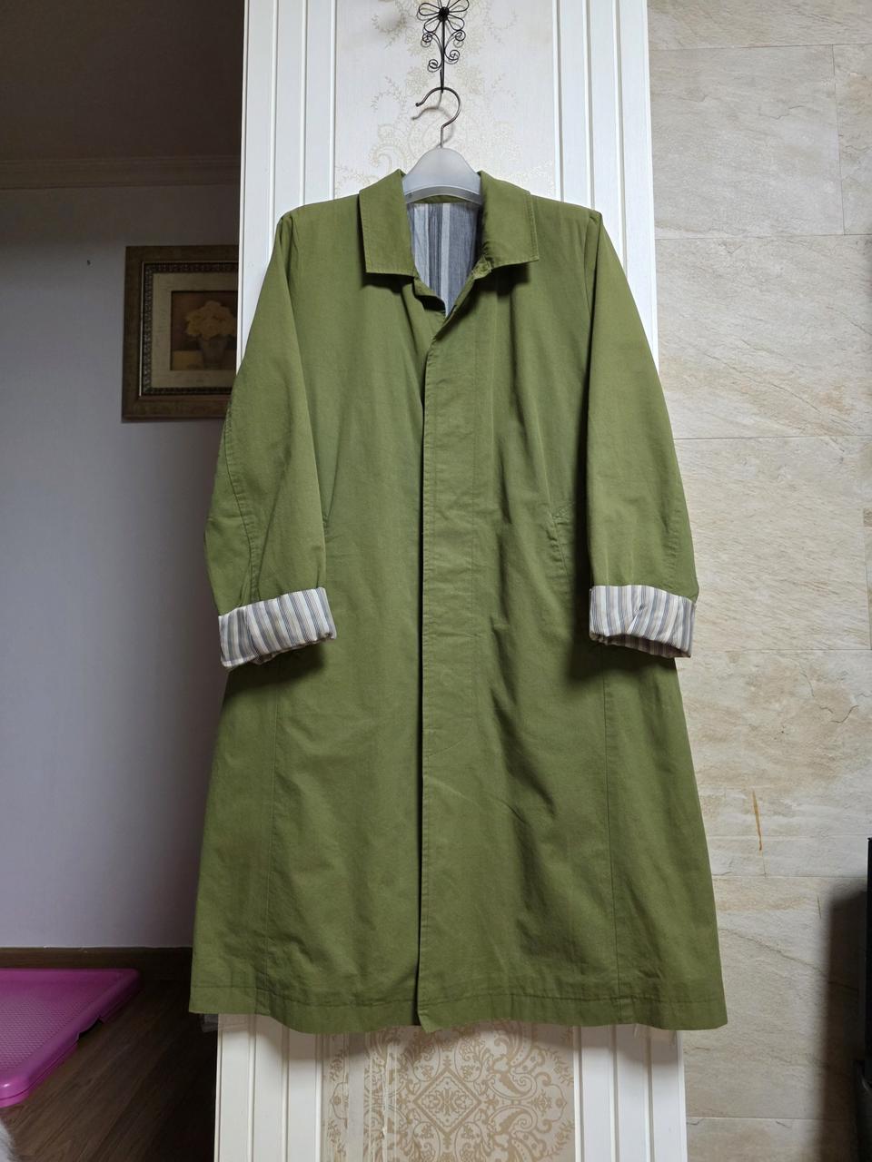 0407)춘추 롱코트(남여공용)