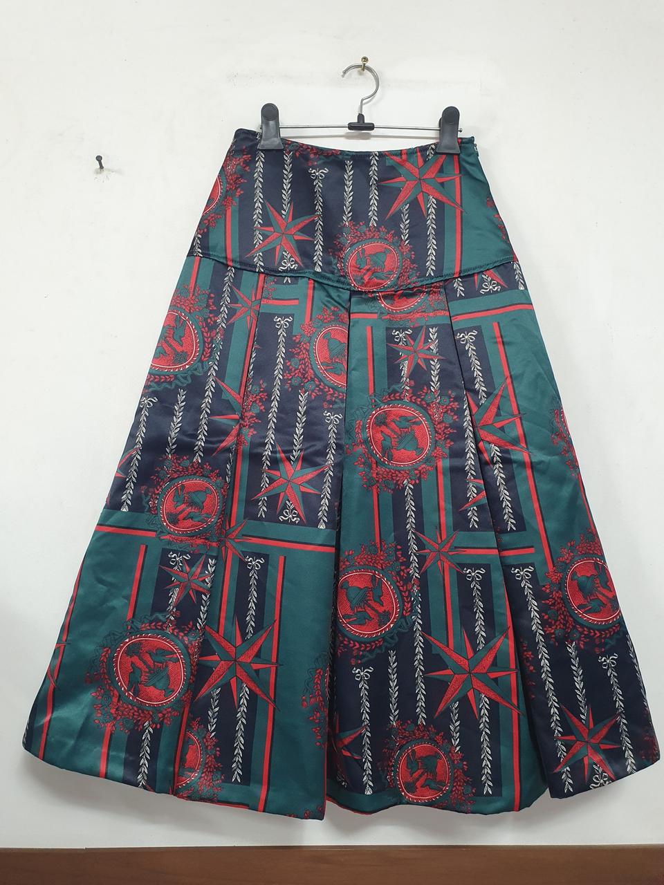 미사용)풍성~실키새틴공단느낌 롱 스커트.플레어.Double stand