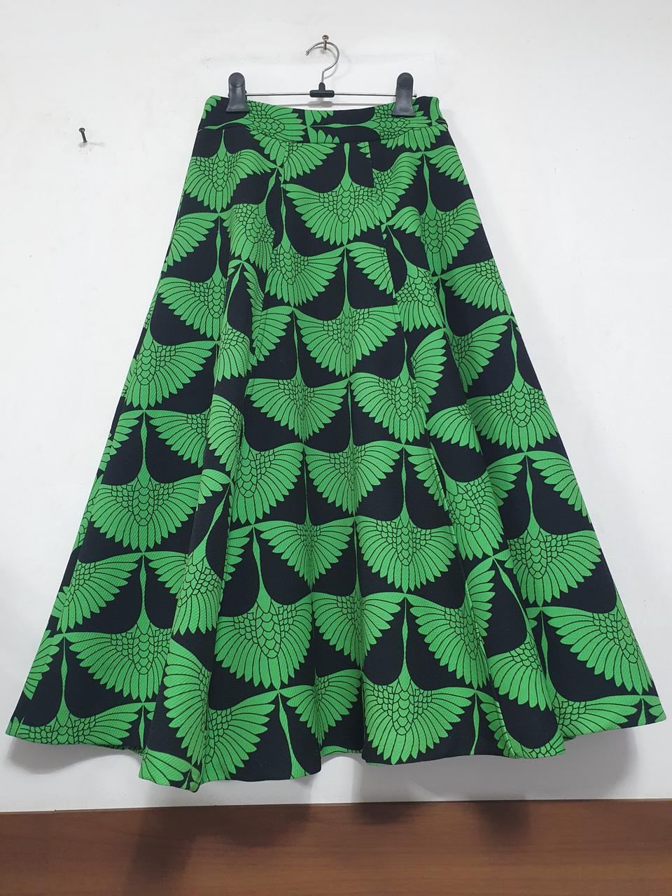 특가새)패턴 롱 스커트.플레어