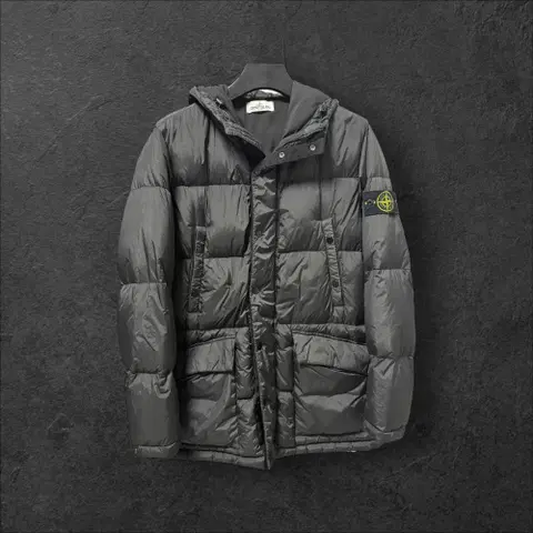 [M] 백화점판 스톤아일랜드 크링클랩스 패딩