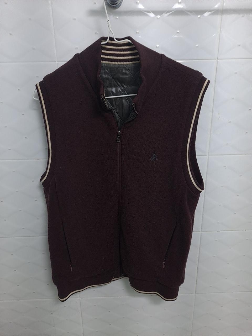 빈폴골프 집업 니트조끼 95 사이즈