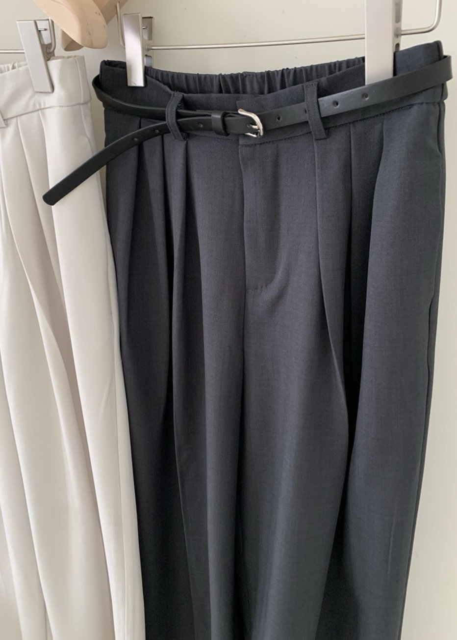 벨트까지 완벽한 데일리 슬랙스 핏도 편안함 베러슬랙스